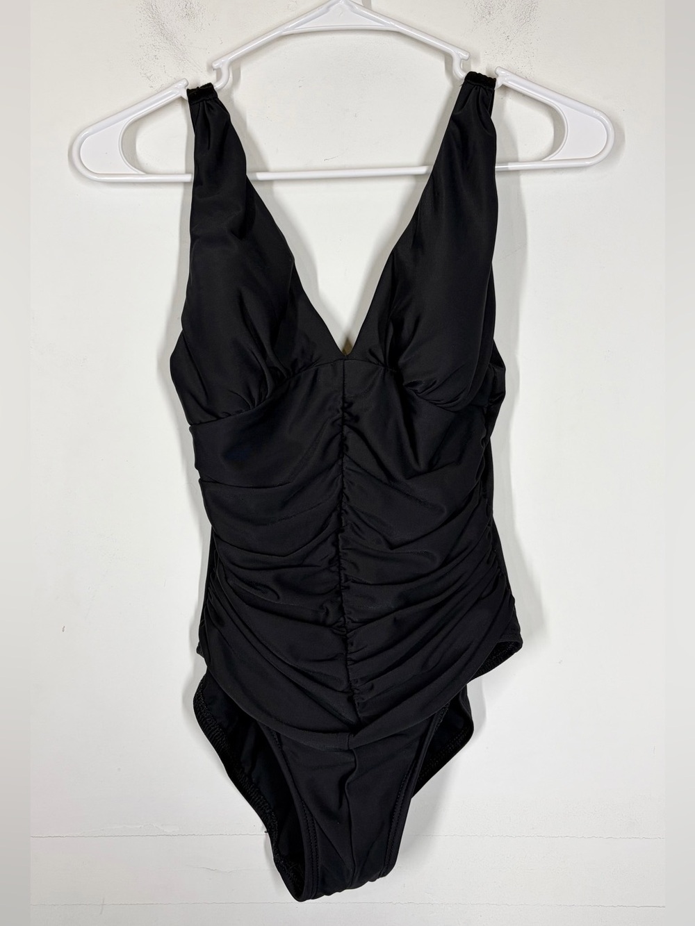 Miraclesuit Black One Piece Swimsuit Size US 8
